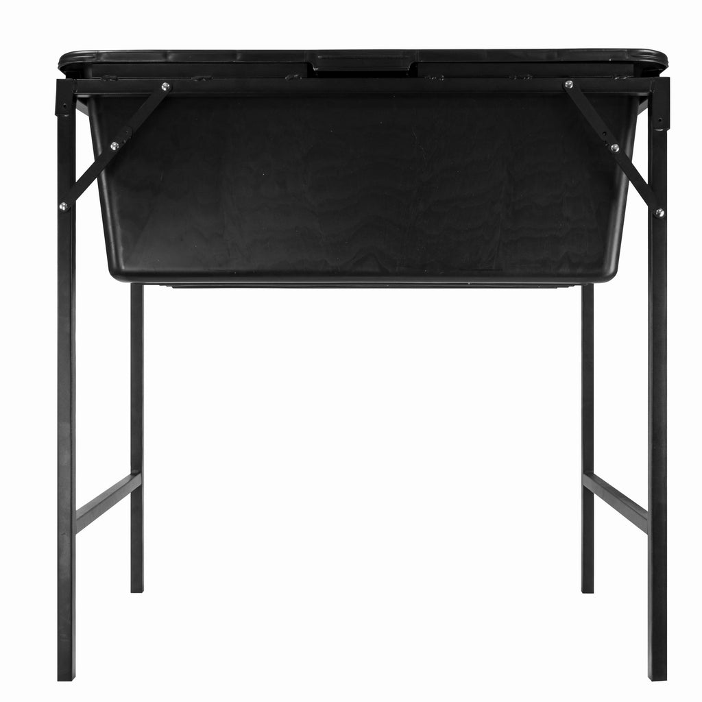 90 Litres Dog Pet Bath & Foldable Metal Stand with Drain Valve